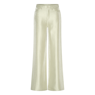 Aimee the Label Dames Broek Enjoying2 Groen