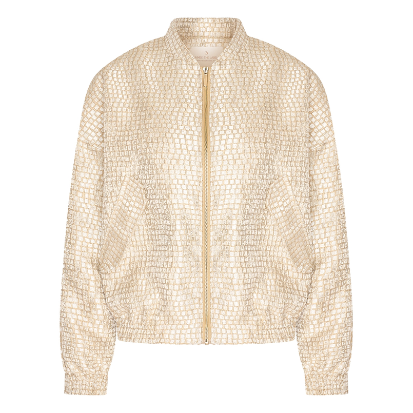 Aimee the Label Dames Jas Lylou2 Goud