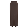 Aimee the Label dames rok Midden bruin