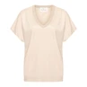 Aimee the Label Dames Top Boet Wit