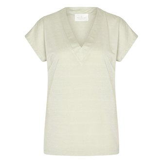 Aimee the Label Dames Top Yanni2 Groen