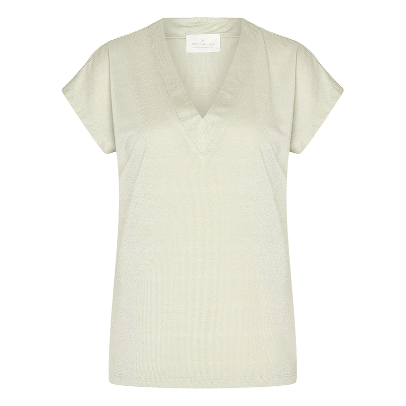 Aimee the Label Dames Top Yanni2 Groen