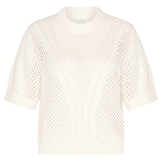 Aimee the Label Dames Trui Kyarap OFF-WHITE