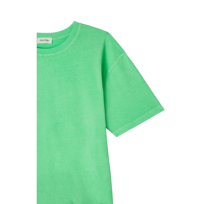 American Vintage Dames Top Fizvalley Lime