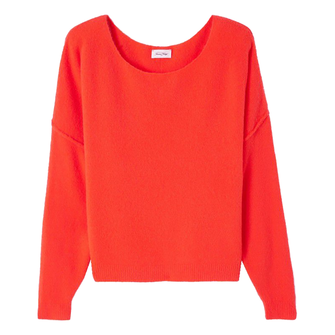 American Vintage Dames Trui Damsville Rood