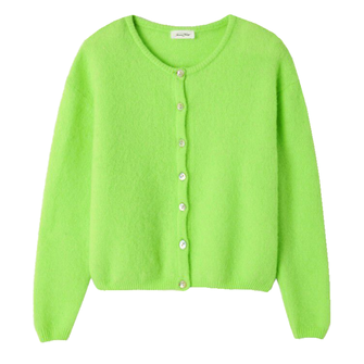 American Vintage Dames Vest Vitow Lime