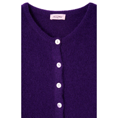 American Vintage Dames Vest Vitow Paars