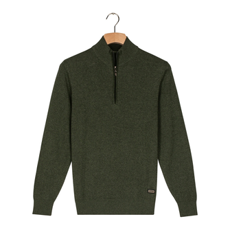 Baileys Heren trui met rits Groen