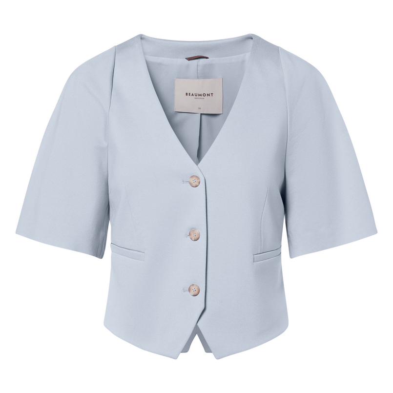 Beaumont Dames Blazer Bc55112251 Babs Bleu