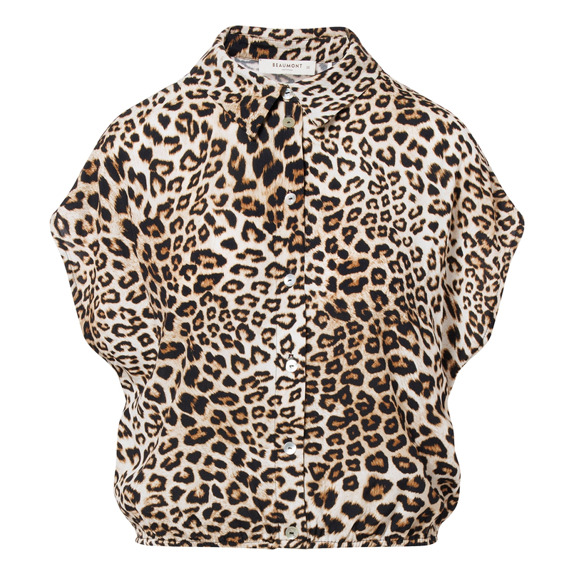 Beaumont Dames Blouse Bc41020251 Mariska Bruin dessin