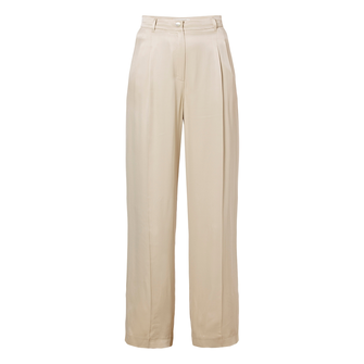 Beaumont Dames casual broek wide Camel