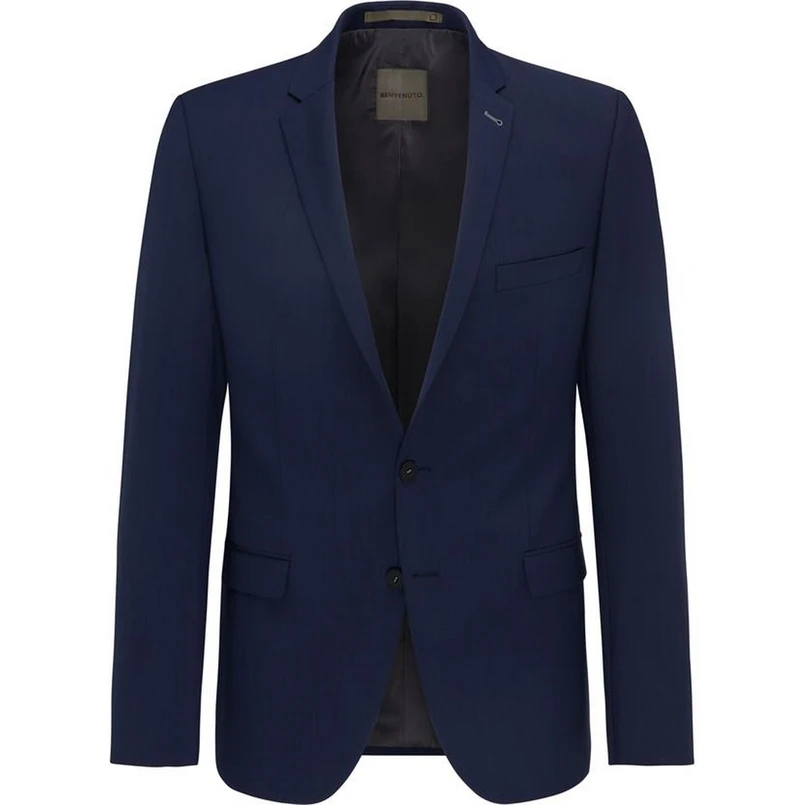 Benvenuto Heren Colbert 20848615660 Midden blauw