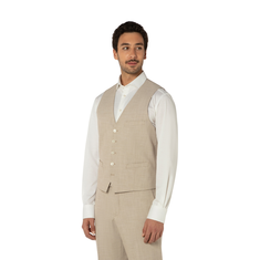 Benvenuto Heren Gilet 489228427 Beige