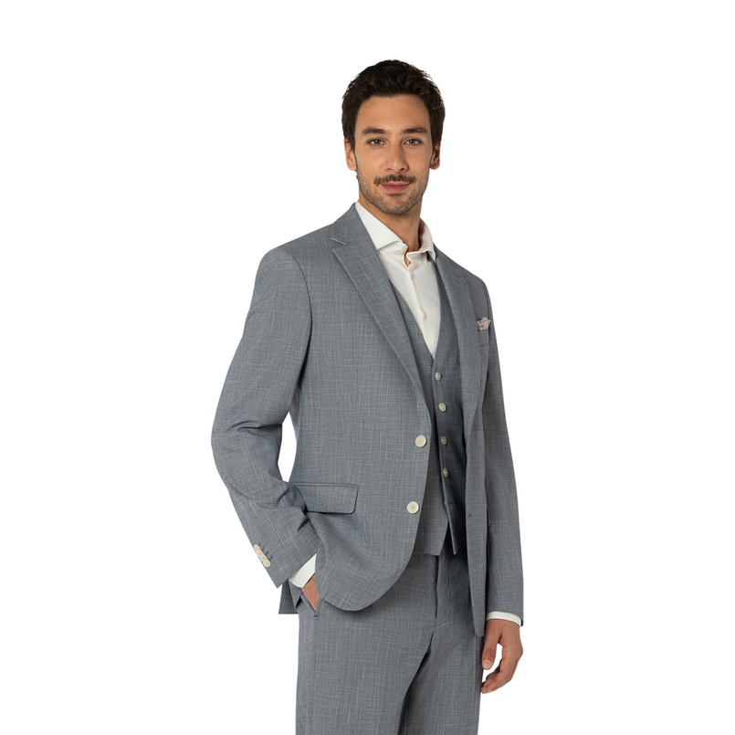 Benvenuto Heren Gilet 489228427 Bleu