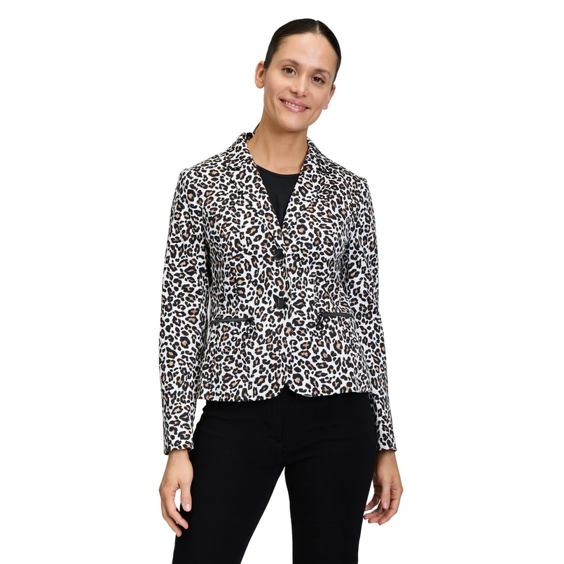 Betty Barclay Dames Blazer 45391250 Zwart dessin