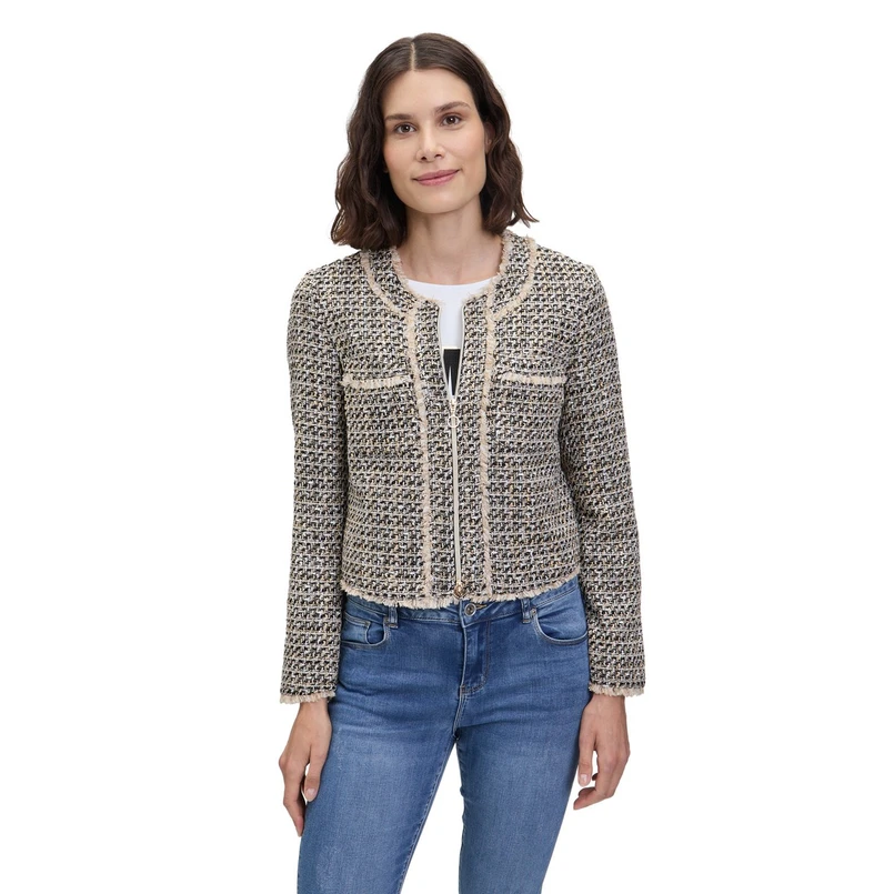 Betty Barclay Dames Blazer 46061477 Zwart dessin
