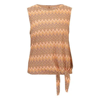 Betty Barclay Dames Blouse 87697287 Bruin dessin