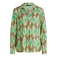 Betty Barclay Dames Blouse 88001124 Bruin mele