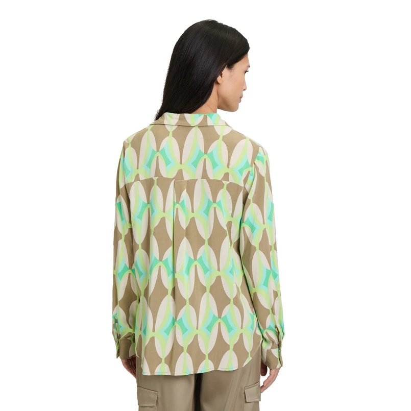 Betty Barclay Dames Blouse 88001124 Bruin mele