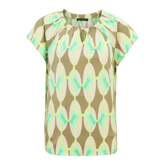 Betty Barclay Dames Blouse 88041336 Bruin mele