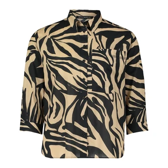 Betty Barclay Dames Blouse 88141213 Zwart dessin