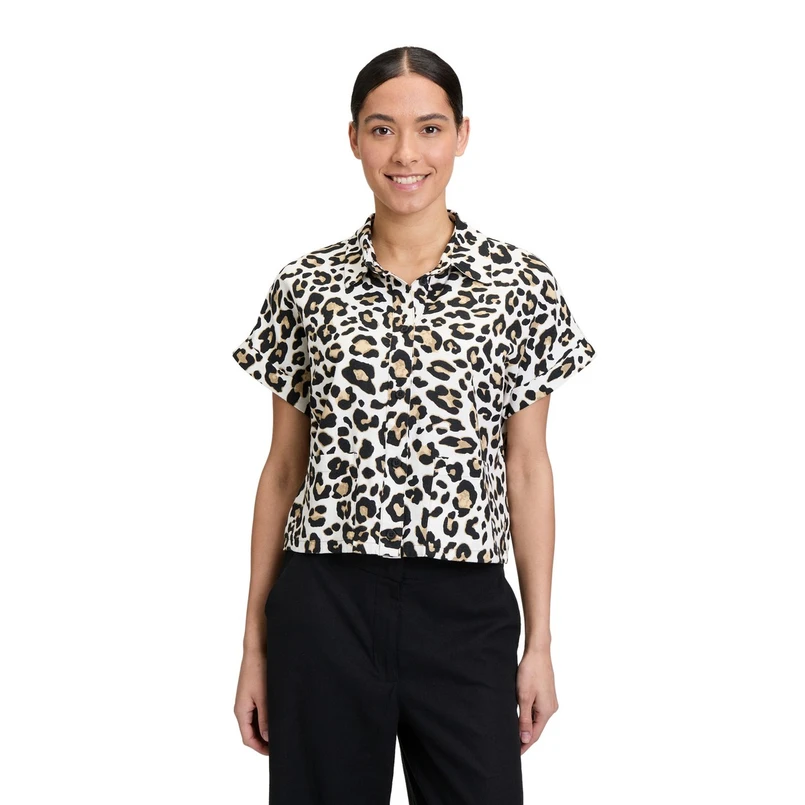 Betty Barclay Dames Blouse 88301210 Zwart dessin