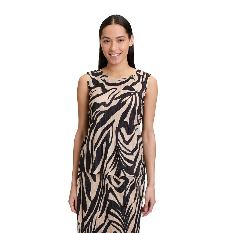 Betty Barclay Dames Blouse 88531339 Zwart dessin