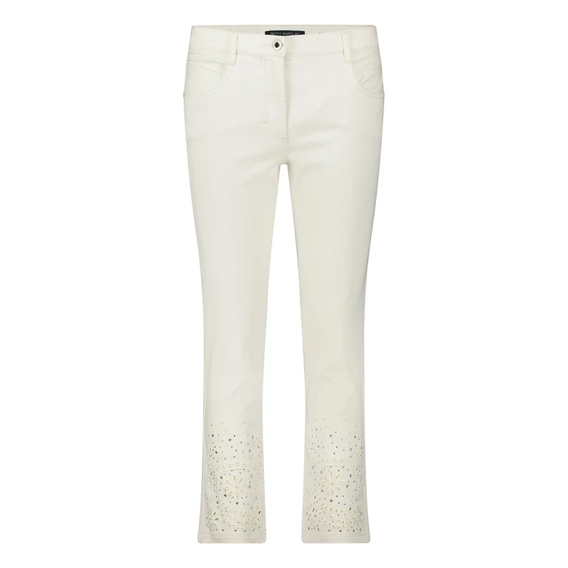 Betty Barclay Dames Broek 60491323 OFF-WHITE