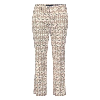 Betty Barclay Dames Capri-s 60281134 Groen dessin