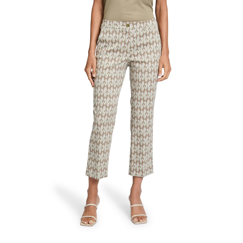 Betty Barclay Dames Capri-s 60281134 Groen dessin