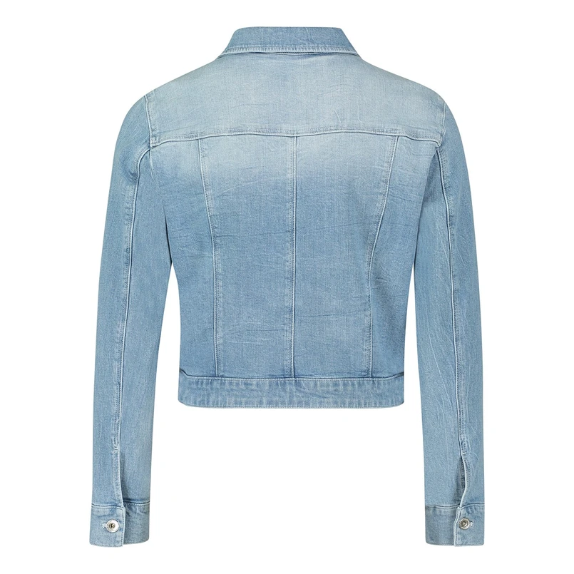 Betty Barclay Dames Jas 45442523 Bleached blue denim