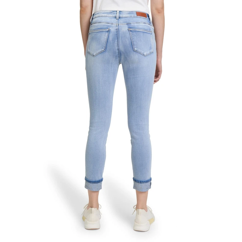 Betty Barclay Dames Jeans 60331053 Bleached blue denim