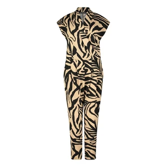 Betty Barclay Dames Jumpsuit 60531224 Zwart dessin