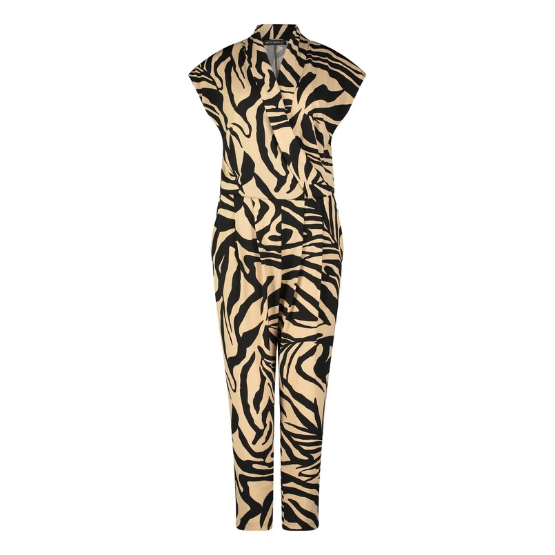 Betty Barclay Dames Jumpsuit 60531224 Zwart dessin
