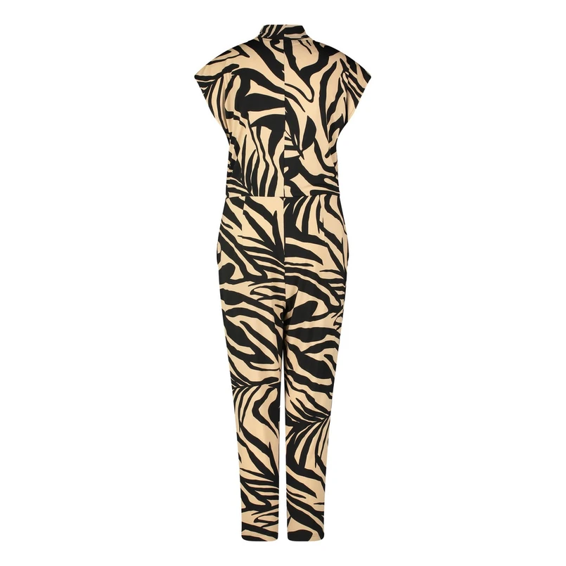 Betty Barclay Dames Jumpsuit 60531224 Zwart dessin