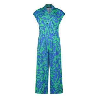 Betty Barclay Dames Jumpsuit 60581312 Groen dessin