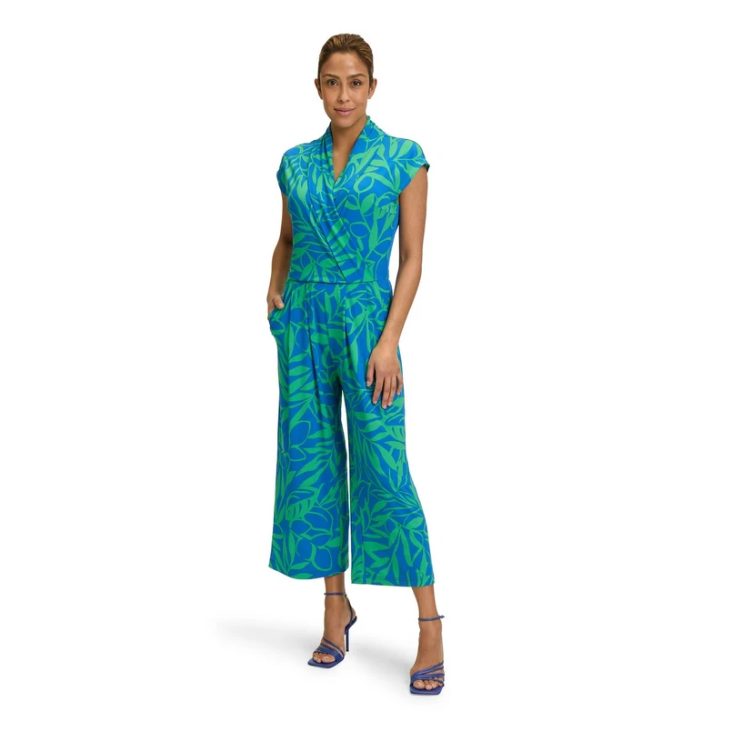 Betty Barclay Dames Jumpsuit 60581312 Groen dessin