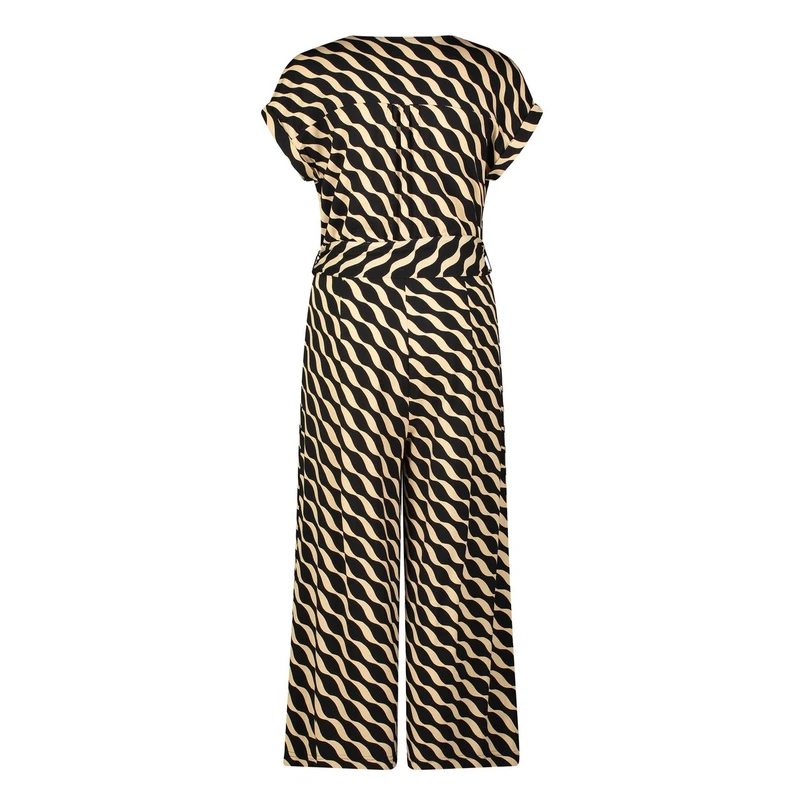 Betty Barclay Dames Jumpsuit 60591328 Zwart dessin