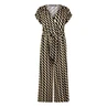 Betty Barclay Dames Jumpsuit 60591328 Zwart dessin