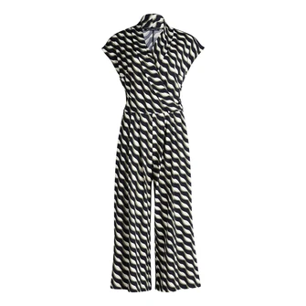 Betty Barclay Dames Jumpsuit 60631412 Groen dessin
