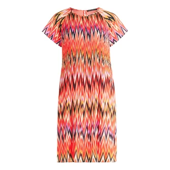 Betty Barclay Dames Jurk 15302524 Rood dessin