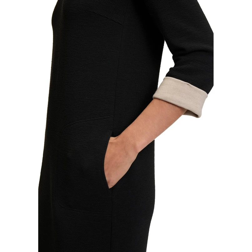 Betty Barclay Dames Jurk 16501043 Zwart dessin
