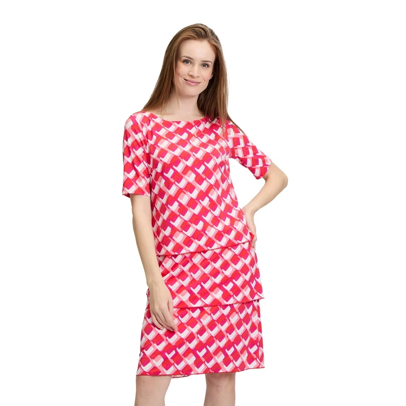 Betty Barclay Dames Jurk 16521101 Rood dessin