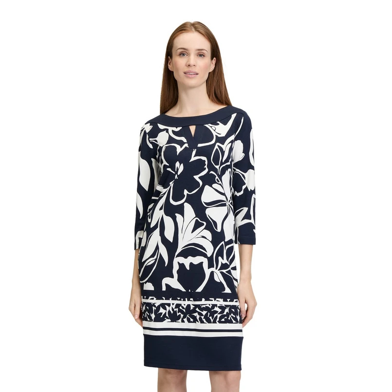 Betty Barclay Dames Jurk 16531171 Navy