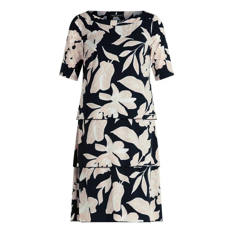 Betty Barclay Dames Jurk 16741260 Zwart dessin