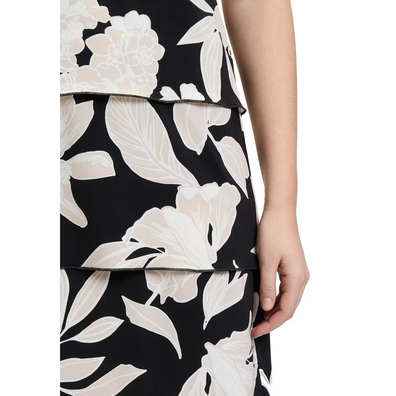 Betty Barclay Dames Jurk 16741260 Zwart dessin