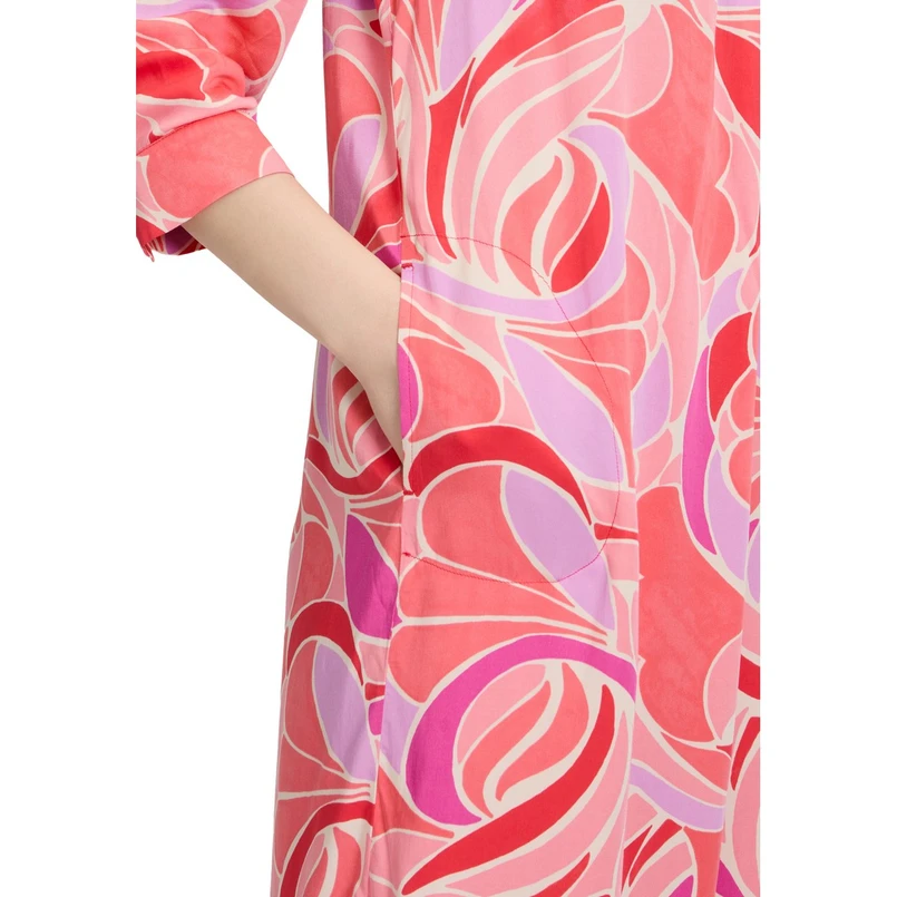 Betty Barclay Dames Jurk 16891110 Rood dessin