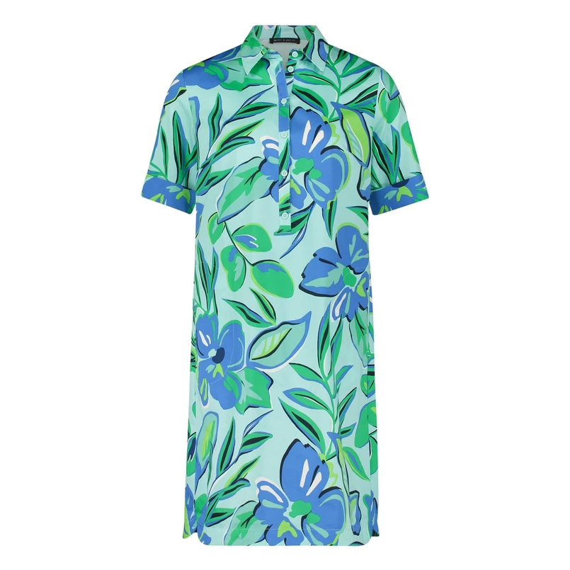 Betty Barclay Dames Jurk 17071206 Groen dessin