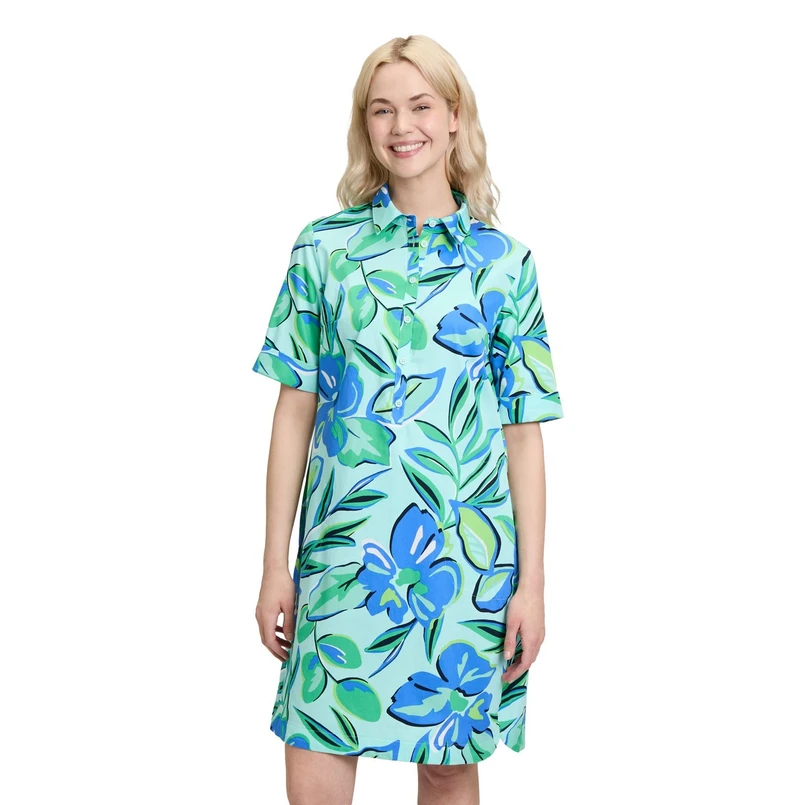 Betty Barclay Dames Jurk 17071206 Groen dessin