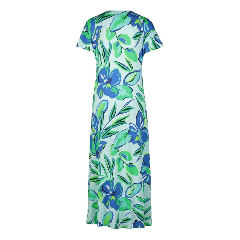 Betty Barclay Dames Jurk 17082020 Groen dessin
